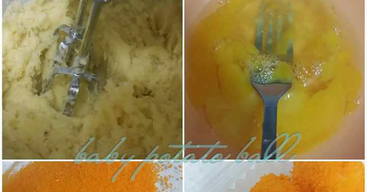 Resepimakananbaby: homemade chicken nugget , potato ball
